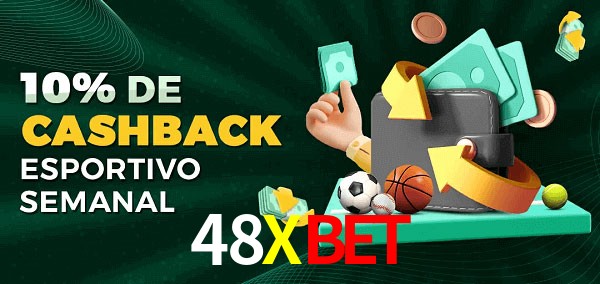 10% de bônus de cashback na 48Xbet